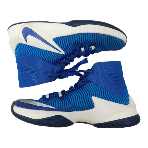 Nike Zoom Clear Out TB Basketball Shoes Mens Size 7 Royal Blue Court 844372-444 main image 5
